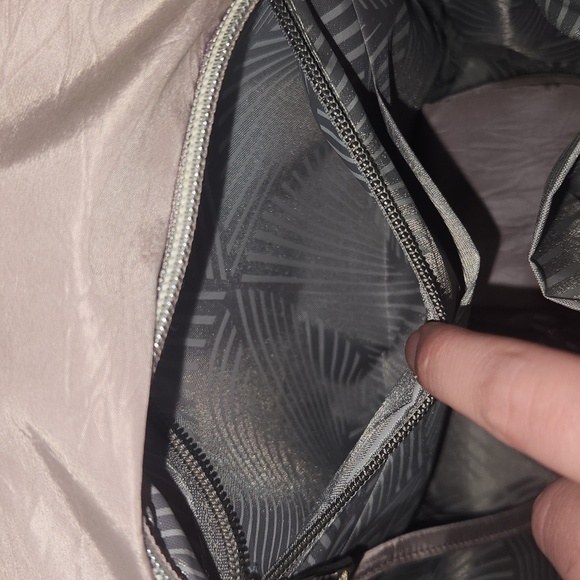 Sold Purple and Gray Summer XL Backpack Purse - Picture 14 of 16